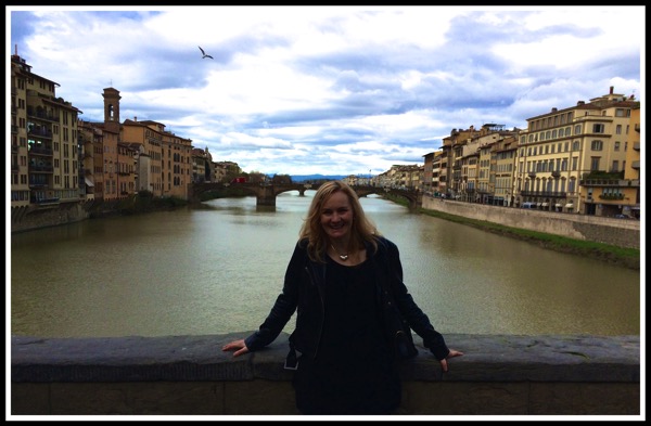 Sarah by the River Arno