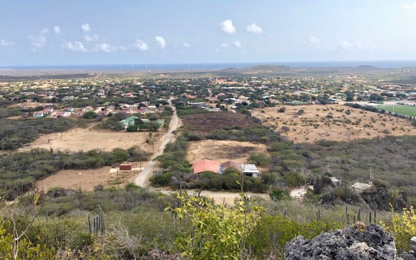 view overlooking the island of Bonaire